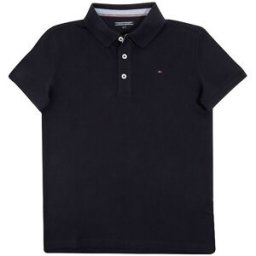 Tommy Hilfiger Polo Iconic para niño azul oscuro 152