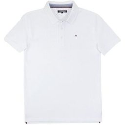 Tommy Hilfiger Polo Iconic para niño blanco 140