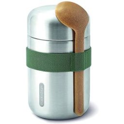 Black+blum Termo para alimentos - Food Flask 400ml Oliva/Acero inoxidable oliva