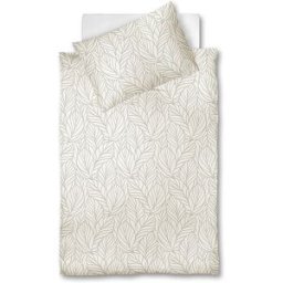 Fleuresse Ropa de cama de damasco OPAL 70x90cm/140x200cm Crema crema