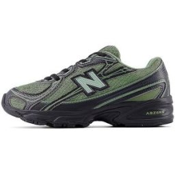 New Balance Zapatillas para niños 740 BUNGEE LACE verde oscuro 28
