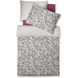 Fleuresse Ropa de cama de satén 70x90cm/140x200cm STOCKHOLM Berry baya