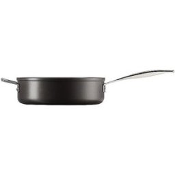 Le Creuset Sartén honda antiadherente de aluminio con asa auxiliar 26cm/4l negro