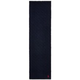 Ralph Lauren Bufanda azul oscuro ONE SIZE