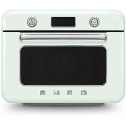 SMEG Horno de vapor combinado de mesa verde pastel verde