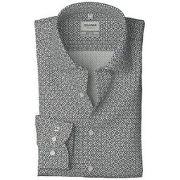 Olymp Level Five Camisa Slim Fit marrón claro 39