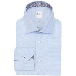 Stenströms Camisa de vestir Slim Fit azul claro 43