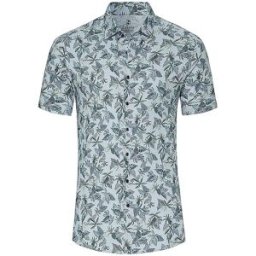 Desoto Camisa Slim Fit verde XXL