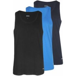 Boss Paquete de 3 camisetas de tirantes open miscellaneous negro S