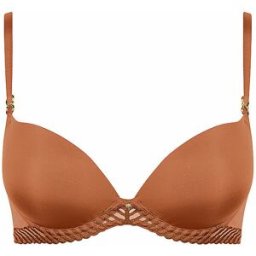 Aubade Sujetador Push Up SHEER EMOTION honey marrón claro 80C