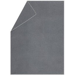 David Fussenegger Tagesdecke - Plaid Sylt 140x200cm (Fieltro Mele) gris