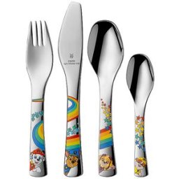 Wmf Juego de cubiertos para niños PAW Patrol de 4 piezas multicolor