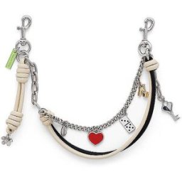 Marc Jacobs Colgante para bolso THE MINI ICON CHAIN CHARM oro