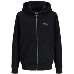 Jack & Jones Sudadera con cremallera para niño JJESOHO negro 152