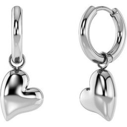 Edblad Pendientes AMORINA steel plata