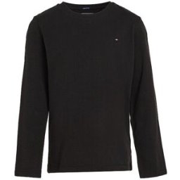 Tommy Hilfiger Camiseta de manga larga para niño negro 164