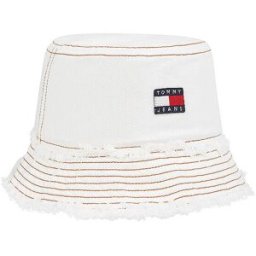 Tommy Jeans Sombrero de pescador - Bucket Hat blanco