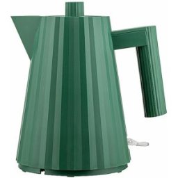 Alessi Hervidor de agua 1L Plisse Verde MDL06/1GR verde oscuro