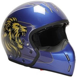 Aeronautica Militare Casco de moto de carbono Blu azul