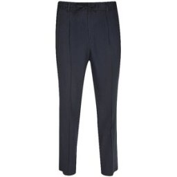 Boss Pantalones de traje P-PERIN azul oscuro 56