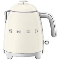 SMEG Mini hervidor de agua 0,8 l estilo retro años 50 color crema KLF05CREU crema