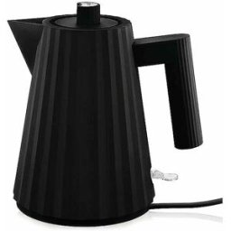Alessi Hervidor de agua Plissé Negro MDL06/1S negro
