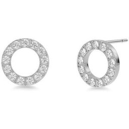 Edblad Pendientes GLOW STUDS MINI Acero plata