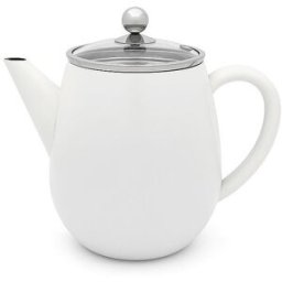 Bredemeijer Tetera de doble pared EVA 1,1l Blanco / Mate blanco