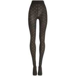 Wolford Medias de moda DAISY COTTON soft cacao marrón S