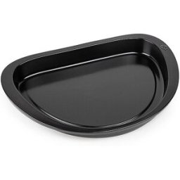 Peugeot Fuente para horno PLANCHA semicircular 43 cm cerámica negra negro