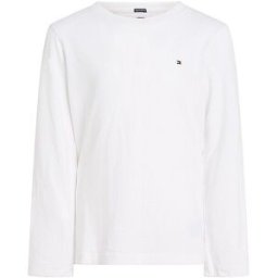 Tommy Hilfiger Camiseta de manga larga para niño blanco 164