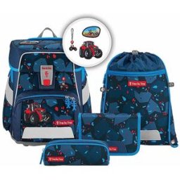 Step By Step Set de mochila escolar de 5 piezas SPACE Tractor Freddy