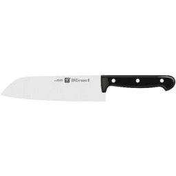 Zwilling Cuchillo Santoku 18cm TWIN-CHEF Negro negro