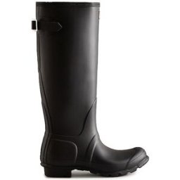 Hunter Boot Botas de agua ORIGINAL TALL BACK ADJUSTABLE negro 37