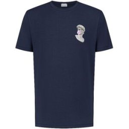 Mey Camiseta de pijama MARBLE MUSE yacht blue azul M