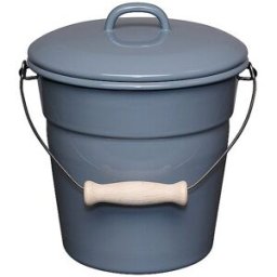 Riess Cubo multiusos con tapa 20cm Pure Grey gris