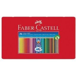 Faber-Castell Buntstift Colour Grip Estuche metálico de 36 ninguno