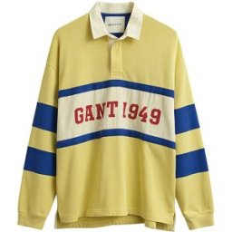 Gant Camiseta de rugby amarillo M