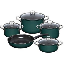 Riess Juego de utensilios de cocina de 5 piezas TEAL Blaugruen gasolina