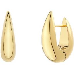Edblad Pendientes CREST HOOPS Large Gold oro