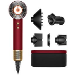 Dyson Secador de pelo - supersonic nural HD16 Rojo terciopelo/Oro rojo oscuro