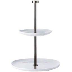 Asa Selection Etagere plano de 2 niveles Grande H25cm blanco