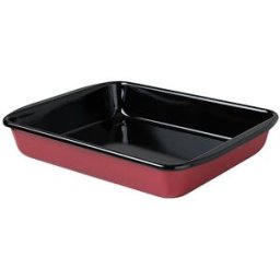 Riess Bandeja para horno alta 41x33cm Color Rojo rojo oscuro