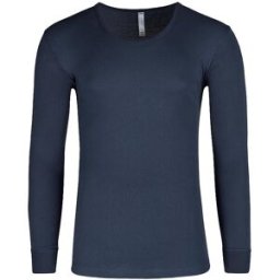Huber Camiseta de manga larga Comfort (Marina) azul L