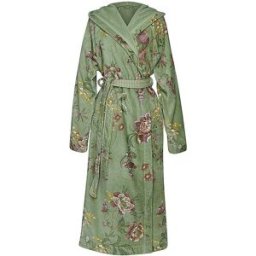 Studio Albornoz de mujer SECRET GARDEN Green verde M