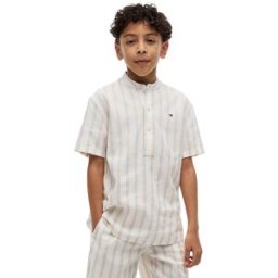 Tommy Hilfiger Polo para niño beige 140
