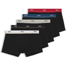 Boss Boxershorts Paquete de 5 abierto misceláneo negro M
