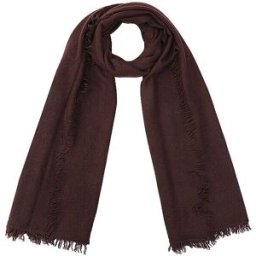 Katestorm Bufanda de cachemira rojo oscuro