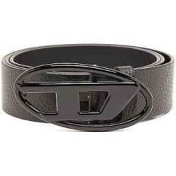 Diesel Cinturón de cuero negro 95