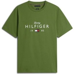 Tommy Hilfiger Camiseta verde oscuro S